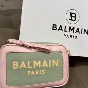 Balmain.  B-Army Camera Bag